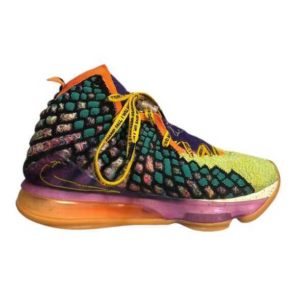 Nike LeBron 17 What The CV8079-900 Size 7.5 Good Condition - Picture 1 of 10